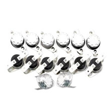 25PCS KSD301 85C Ceramic Thermostat Switch 10A Normally Closed Temperature Control with Automatic Reset