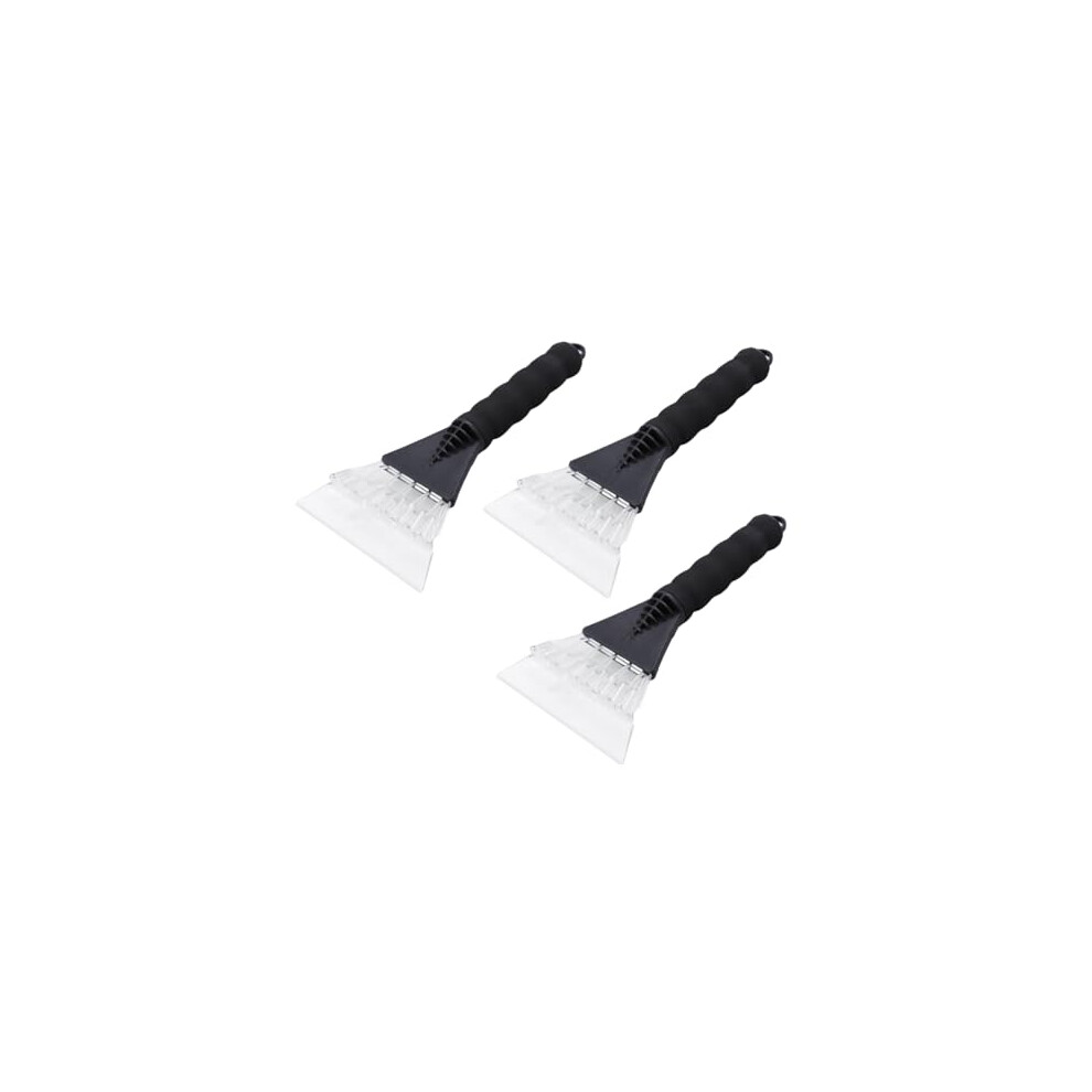3Pcs Car Ice Scraper Set For Fast Snow Removal With Scratch Design And Ergonomic Grip 9073542251217