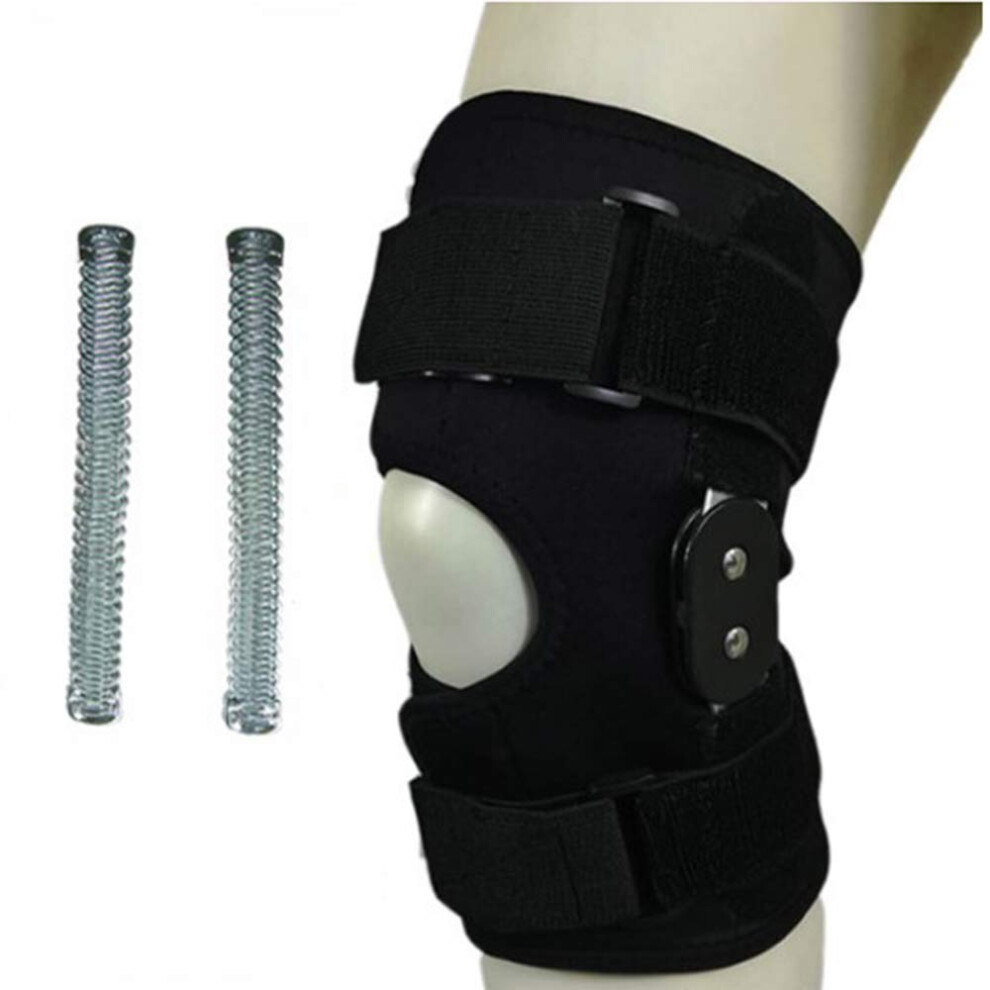 Breathable Knee Brace with Spring Bar Stabilizer for Running, Basketball, Arthritis and Sports