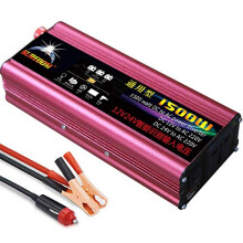 1500W Pure Sine Wave Car Power Inverter 12V to 110V/24V to 230V DC to AC Converter with USB Port and Safety Protection for Home and Camping