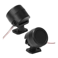 500W Mini Dome Car Tweeters Pair, Clear Treble Enhancement Compact Car Audio Speakers