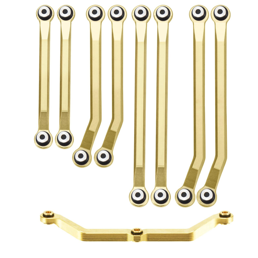 Brass Upgrade Parts Clearance Chassis Links And Steering Linkage For Trx4m 1/18 Rc Crawler 9310869644309
