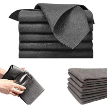 Microfiber Cleaning Cloths 5 Pack 30x30cm Streak Towels for Kitchen Car Windows Glass Reusable