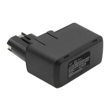 Power Tool Battery Replacement 12V NiMH 1500mAh for Bosch BH1214L and WURTH ABS 12M2, Extended Runtime