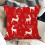 Capas de Almofada de Natal 45x45cm, Capa de Almofada de Algodão para Sofá, Decoração de Casa, Presente - Compatível com Decorações de Natal 4