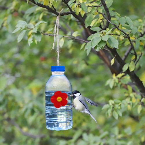 Red Hummingbird Feeder Replacement Ports (5 Pack) 2