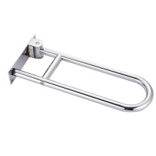 UShaped Stainless Steel Grab Bar with AntiSlip Grip, Wall Mounted Bathroom Safety Handrail for Elderly, Disabled