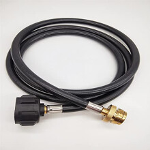 Propane Tank Adapter Hose 1 lb to 20 lb 4FT QCC1 Type 1 for Blackstone Tabletop Grill/Camp Stove