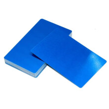 Blue Metal Business Cards Engraving Aluminum Plates for CNC Laser Engraving DIY (Multicolor)