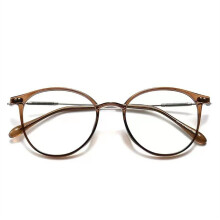 Blue Light Blocking Reading Glasses +2.0 Cool Brown Flat Mirror Lens Unisex Comfortable Fit