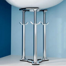 Adjustable Stainless Steel Undermount Sink Support Legs 7‑26in Anti‑Sag Telescopic Rod Drill‑ Kit
