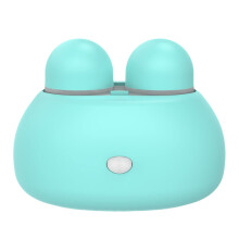 Ultrasonic Contact Lens Cleaner with Fast Protein Removal, Gentle Soft Lens Care for Travel, Blue