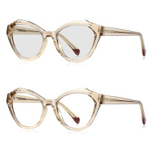 Photochromic Reading Glasses for Women 1.75 Magnifying Power Elegant Champagne Frame LightAdaptive Vision