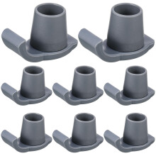8 Pack Walker Ski Glides Universal Fit for Seniors 1 1/8 Inch Tubes Smooth Mobility Easy Installation