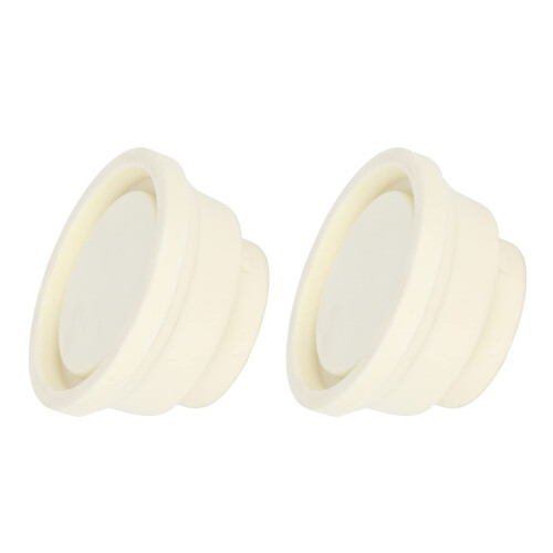 2Pcs Pool Ladder Rubber Plug Set, Durable Rubber Cushion Stops, Surface Protection Bumper, Easy Install 2