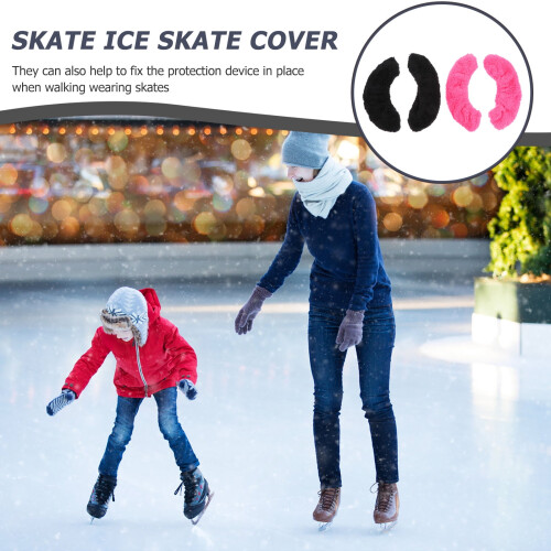 Skating Blade Covers Polyester Elastic 4 Pairs 2