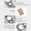 Stainless Steel Cigar Cutter Scissors DoubleEdged Sharp Blades for Precise Clean Cutting Gift 5