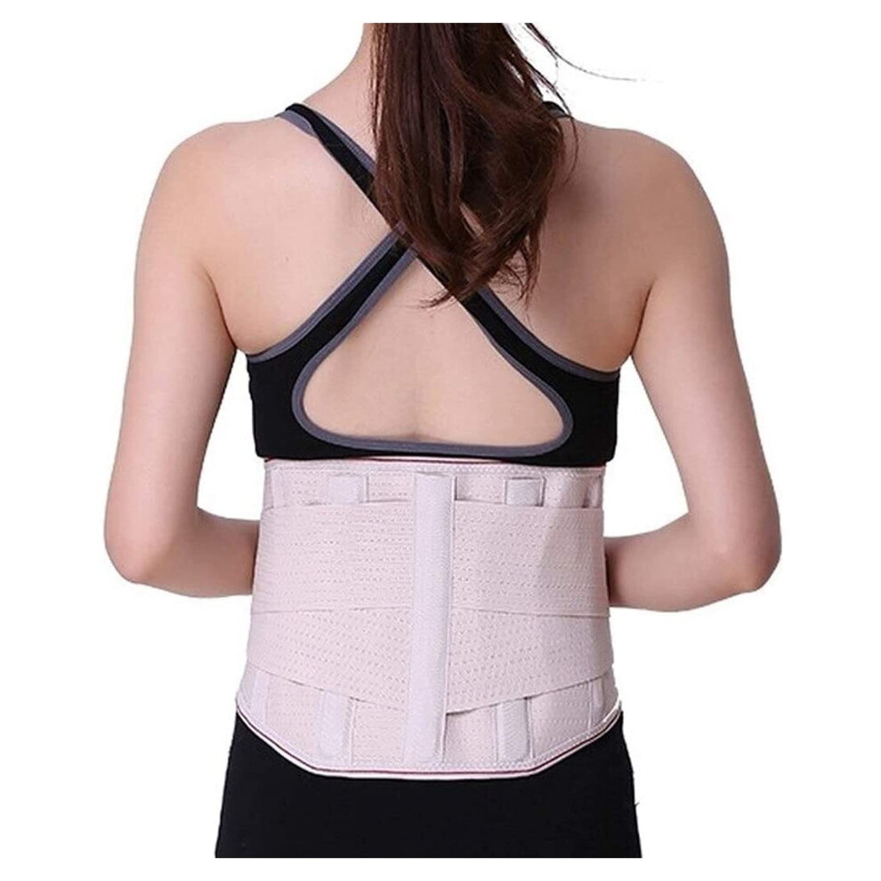 Lumbar Support Belt XXLarge SelfHeating Magnetic Lower Back Brace for Herniated Disc Pain Relief