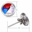 2 szt. termometr do grilla BBQ 100-550 5