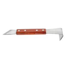 Bark Scraper Tool for Trees with Dual Cutting Edge and Ergonomic Grip, Durable Garden Debarking Tool