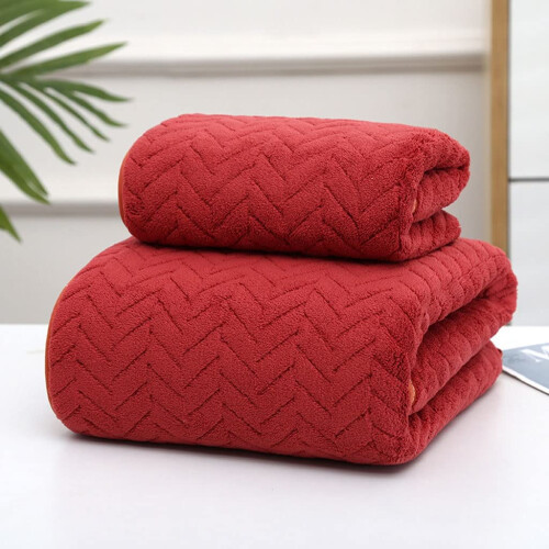 Microfiber Bath Towel Set Quick Dry Soft Absorbent Nordic Solid Color Bathroom Towels for Couples