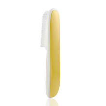 Toilet Brush and Holder Set White Yellow, 2 in 1 Washable Bathroom and Shoe Cleaning Brush with SpaceSaving Holder