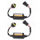 2Pcs LED Headlight Decoder H11 H8 H9 CANBUS Error Canceller No Flicker Plug and Play Harness for Cars 1