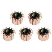 12P Copper Hook Type Electric Motor Commutator 23x10x17mm Replacement for Power Tools DC Motors (5pcs)