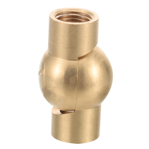 Light Socket Extender for Sloped Ceiling, 180 Swivel Pendant Light Adapter, Durable Copper M10 Connector
