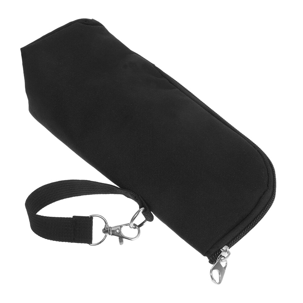 Breastmilk Cooler Bag Insulated Bottle Sleeve With Aluminum Liner For Travel Nursing Moms Black