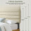 Homcom Cabecero de Cama Beige 140 x 10 x 126 cm 5