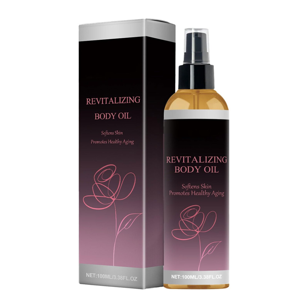 Vegan Body Oil for Women Deep Hydration Non Greasy Fast Absorbing Natural Moisture Care 3.38 Fl Oz