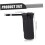 Drumstick Holder and Bag with Quick Access Design, Secure Storage Pouch for Drummers Travel Use 2
