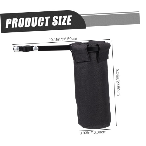 Drumstick Holder and Bag with Quick Access Design, Secure Storage Pouch for Drummers Travel Use 1