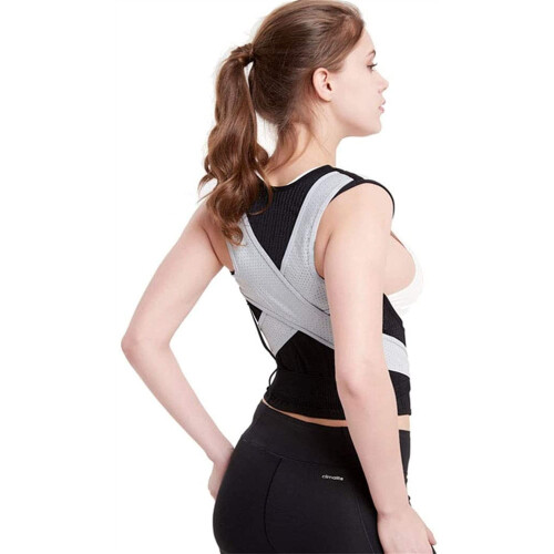 Posture Corrector Back Brace for Men and Women Adjustable Full Back Support Ergonomic Shoulder Alignment Large A 2