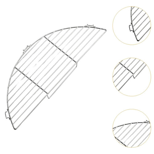 Portable Grilling Grate with Elevated Cooking Surface, Lightweight Camping Grill Accessory 2