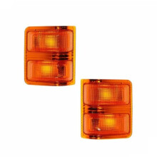Towing Mirror Turn Signal Light Lens Amber Pair Direct Replacement Fit for Super Duty Truck