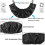 XL Satin Beard Bonnet for Men 2 Pack, Oversize Beard Protector for Sleeping and Frizz Control 3