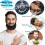 XL Satin Beard Bonnet for Men 2 Pack, Oversize Beard Protector for Sleeping and Frizz Control 4