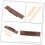 Ukulele Bridge and Nut Set for String Stability and Better Tuning Accuracy, Durable  Parts Kit 5