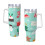 40oz Personalized Tumbler with Handle and Straw 3