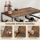 Homcom Botellero Marrón 59 x 30 x 88.5 cm 4