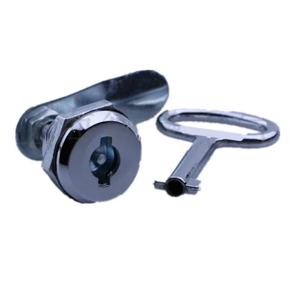 Cabinet Latch Cam Lock With Key, Secure Locking Mechanism For Mailbox Drawer Cupboard Locker 9310869648680