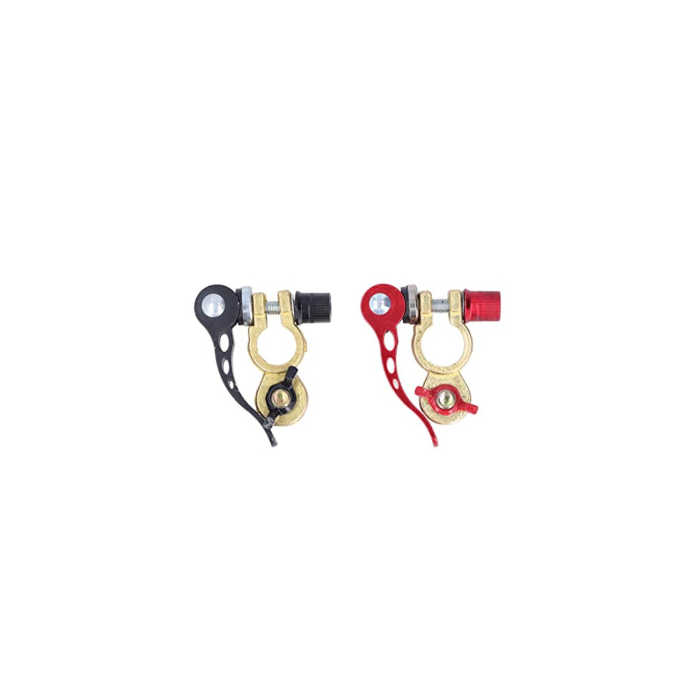 Quick Release Copper Car Battery Terminal Connectors And Clamps 2Pcs, Conductivity 9330225594451