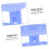 Double Layer Soap Dish with Drainage, Keeps Soap Dry, Modern Compact Holder for Bathroom or Kitchen 4