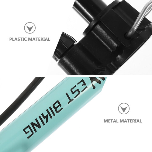 Mini cykeldäckpump vertikal slipspump hushållsmetall 2