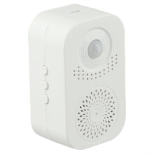 Motion Sensor Doorbell with Infrared Detection and Recordable Voice Greeting for Shops and Stores