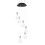 Solar Outdoor Bulb with Colorful Lights, Waterproof, 1 Pack 2