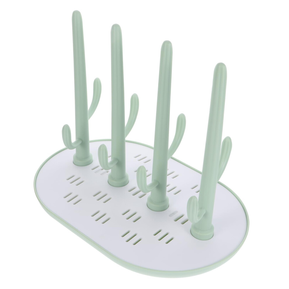 Baby Bottle Drying Rack Tree Shaped SpaceSaving Organizer for Pacifiers and Bottles Easy Clean Setup