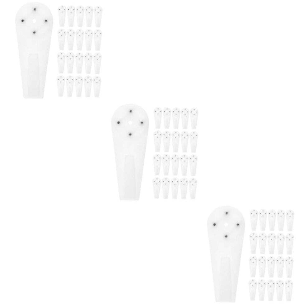 150Pcs Invisible Wall Hooks Seamless Picture Hanging Hooks For Concrete Walls Low Damage Installation 9310869648994